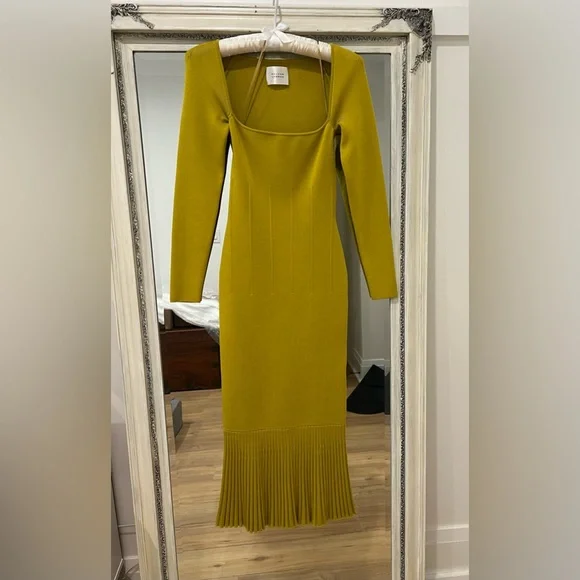 galvan gold dress Galvan LONDON main image 0